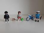 PLaymobil politie met boef en fiets, Kinderen en Baby's, Speelgoed | Playmobil, Ophalen of Verzenden, Zo goed als nieuw, Complete set