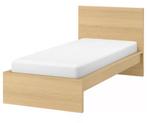 MALM BED + lattenbodem IKEA, Ophalen, Zo goed als nieuw, Beige, Verstelbaar