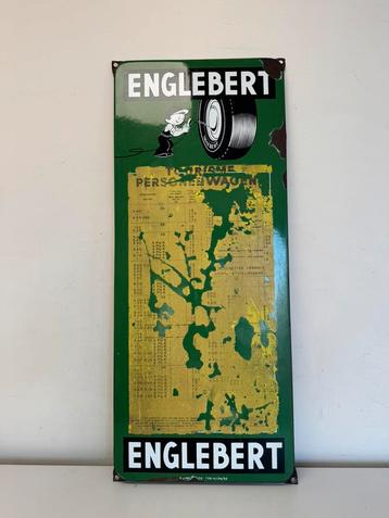ENGLEBERT emaille reclamebord 1956 beschikbaar voor biedingen