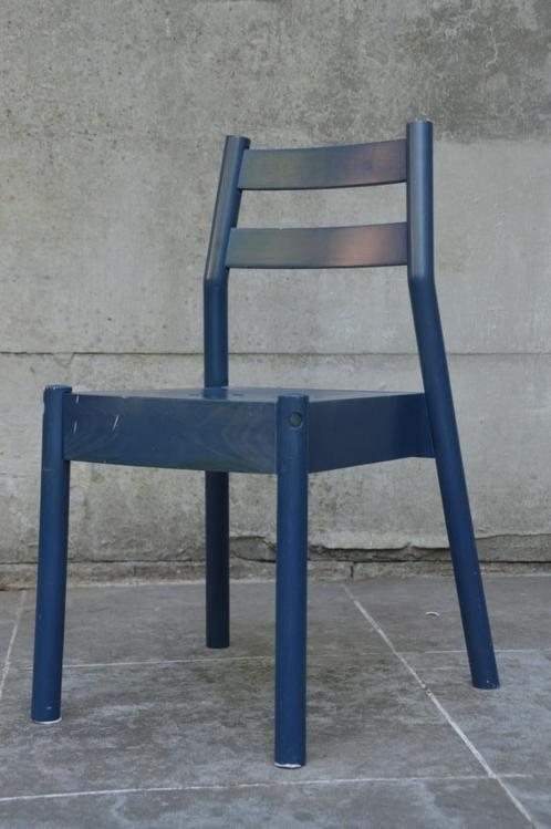 vintage Ikea stoel Lyder blauw  1999, Antiek en Kunst, Curiosa en Brocante, Ophalen