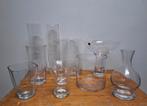 Glaswerk voor decoratie en bloemen - 10 stuks, Enlèvement, Comme neuf, Verre