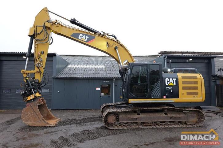 Caterpillar 324EL Mono - 3D GPS full - Engcon - teeth bucket, Articles professionnels, Machines & Construction | Grues & Excavatrices