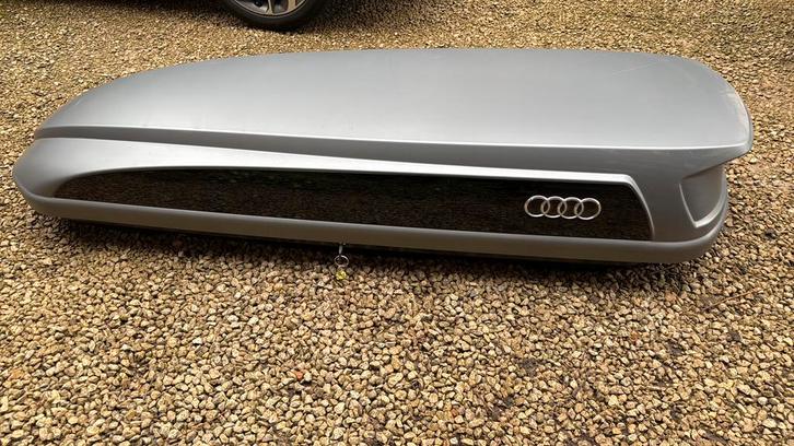 Dakkoffer Audi - 400l, Autos : Divers, Coffres de toit, Utilisé, Enlèvement