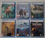 6x PS5 Games: Ragnarok Spiderman, MK11U, Subnautica, BF2042, Games en Spelcomputers, Games | Sony PlayStation 5, Info@retrogamed.be