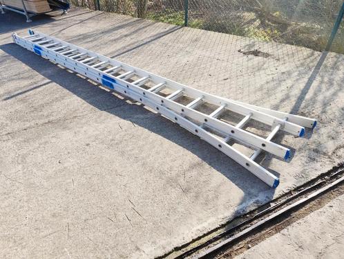 Professionele ladder 8,5m, Doe-het-zelf en Bouw, Ladders en Trappen, Zo goed als nieuw, Ladder, Ophalen