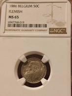 50 cent 1886 Vlaams, Postzegels en Munten, Ophalen of Verzenden