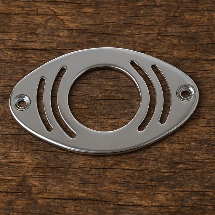 Cateye Achterlicht Cover - Verchroomd [voor o.a. Harley-Davi, Motoren, Accessoires | Overige, Nieuw, Ophalen of Verzenden