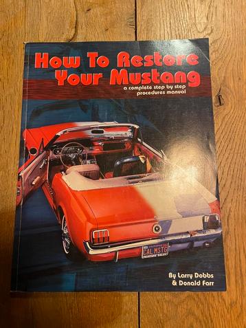 Ford Mustang restauratie boeken beschikbaar voor biedingen