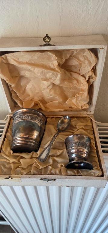 Zilver garentuur, Hobby en Vrije tijd, Picknickmanden, Ophalen of Verzenden, Zo goed als nieuw