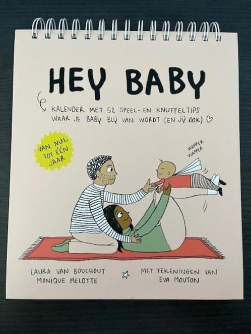 Kalender 'Hey baby' van nul tot één jaar, Boeken, Zwangerschap en Opvoeding, Zo goed als nieuw, Opvoeding tot 6 jaar, Ophalen of Verzenden
