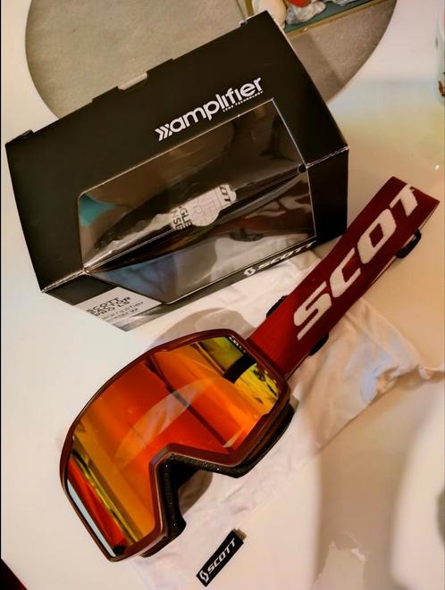 Scott Factor Pro Light Sensitive Skibril CAT 2-3, Sport en Fitness, Snowboarden, Zo goed als nieuw, Helm of Bescherming, Ophalen of Verzenden