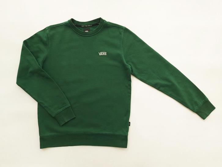 VANS sweater groen - Maat XS - Echte NIEUWstaat :), Kinderen en Baby's, Kinderkleding | Maat 176, Zo goed als nieuw, Jongen of Meisje