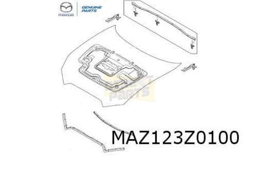 Mazda MX-5 (4/15-) (ND) motorkap (te spuiten) Origineel! N2Y, Auto-onderdelen, Carrosserie, Motorkap, Mazda, Voor, Nieuw, Verzenden
