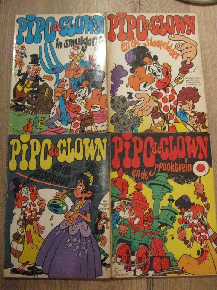 Pipo De Clown Strips, Boeken, Stripverhalen, Gelezen, Meerdere stripboeken, Ophalen