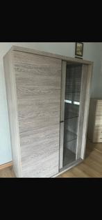 Vitrine kast met glas, Ophalen, Glas