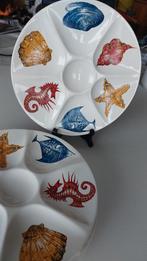 Villeroy&Boch lot de 3 assiettes à crustacés, Enlèvement ou Envoi