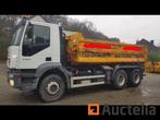 Container vrachtwagen + container 11 m³ Iveco Trakker 380, Iveco, Overige brandstoffen, Bedrijf, Te koop