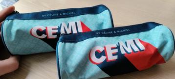 2 pennenzakken CEMI Celine & Michiel beschikbaar voor biedingen