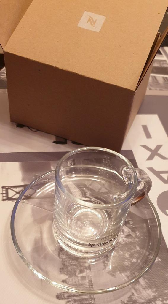 VERTUO Espresso tasses (80ml), Verzamelen, Glas en Drinkglazen, Nieuw, Ophalen of Verzenden