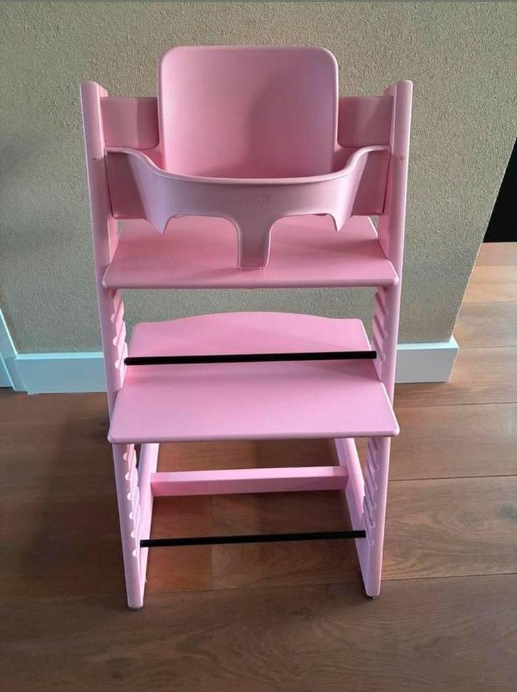 Stokke Tripp Trapp inclusief babyset en harnas, Kinderen en Baby's, Kinderstoelen, Ophalen