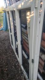 Raamprofielen pvc antraciet/wit, Ophalen, Kunststof, Gebruikt, 150 tot 225 cm