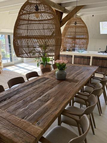 Oud eiken tafels & onderstellen! Houten eettafel | Maatwerk! beschikbaar voor biedingen