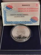 10 Euro 2002, Spain,  proof zilver munt, complete set.., Postzegels en Munten, Ophalen of Verzenden, Overige landen, Setje, Zilver