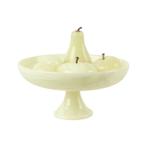 Vintage Fruitschaal Onyx Marmer Natuursteen Decoratie, Ophalen of Verzenden