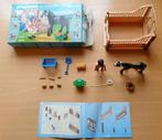 Playmobil 5559 - Fries paard met bruin-beige paardenbox, Complete set, Gebruikt, Ophalen of Verzenden
