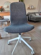Bureaustoel IKEA Langfjall, Huis en Inrichting, Ophalen, Gebruikt, Grijs, Bureaustoel