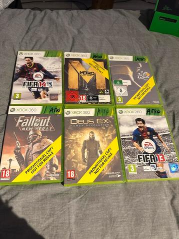 Jeux Xbox 360 beschikbaar voor biedingen