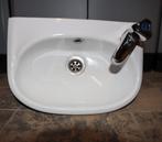 Kleine lavabo lengte 37 cm , breedte 26 cm, Doe-het-zelf en Bouw, Ophalen, Gebruikt