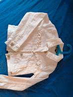 Wit jeans jasje maat 128, Kinderen en Baby's, Ophalen of Verzenden