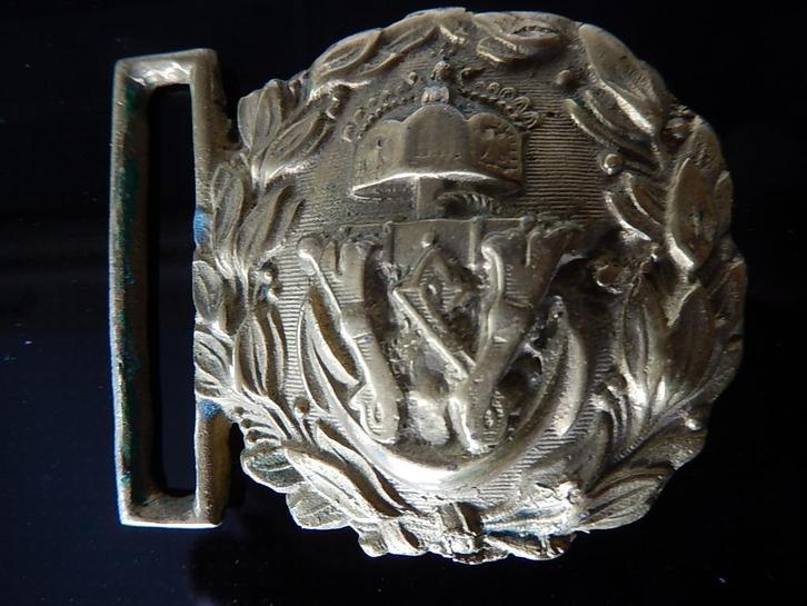 boucle d'officier de la marine impériale allemand, Verzamelen, Militaria | Algemeen, Marine, Ophalen of Verzenden