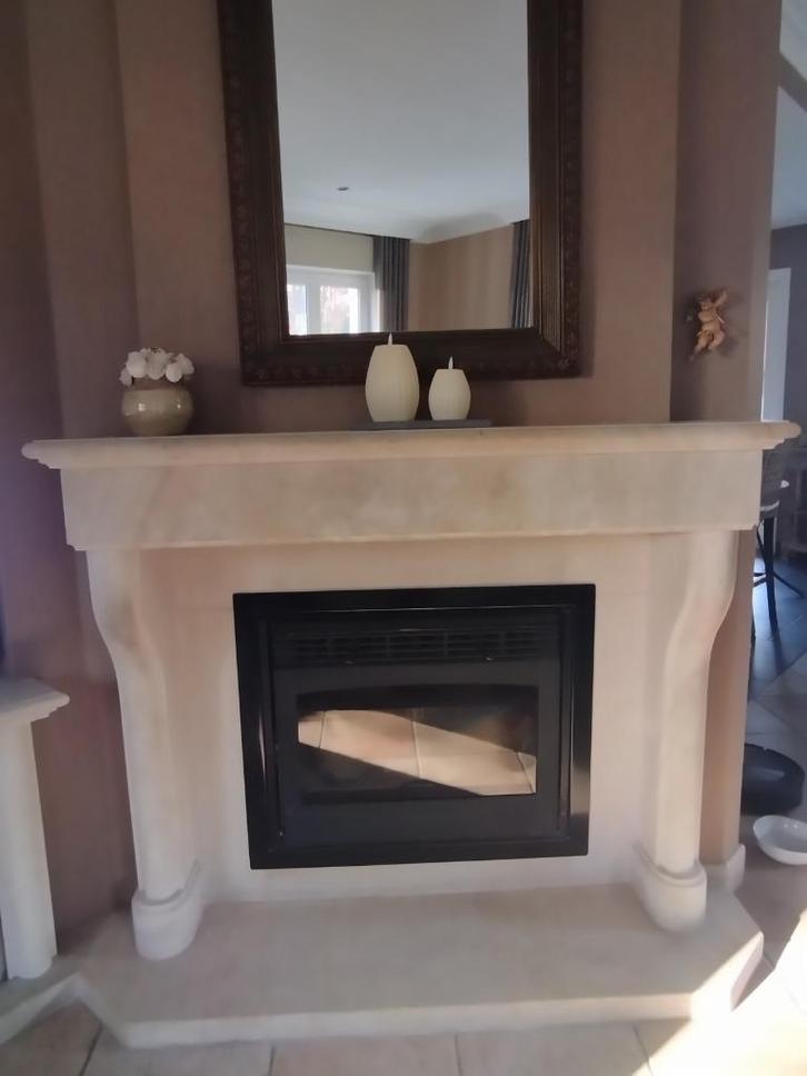 Pelletkachel, Huis en Inrichting, Kachels, Gebruikt, Inbouw, Pelletkachel, Overige brandstoffen, Ophalen