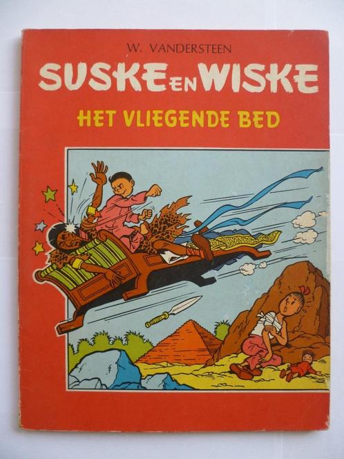 S&W HERDRUK NR:36"HET VLIEGENDE BED" 2 KLEURENREEKS UIT 1965, Boeken, Stripverhalen, Gelezen, Eén stripboek, Ophalen of Verzenden