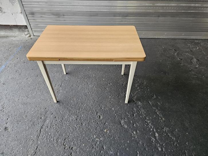 Table à manger extensible – 109 à 168 cm – bois clair, Maison & Meubles, Tables | Tables à manger, Utilisé, 50 à 100 cm, 100 à 150 cm