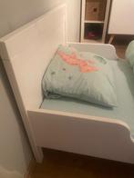 Kinderbed met matras lattenbodem en dons, Huis en Inrichting, Slaapkamer | Bedden, Ophalen, 90 cm, Eenpersoons, Wit