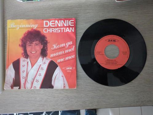 Dennie Christian – Kom Ga Maar Met Me Mee / Bezinning, Cd's en Dvd's, Vinyl | Nederlandstalig, Gebruikt, Ophalen of Verzenden