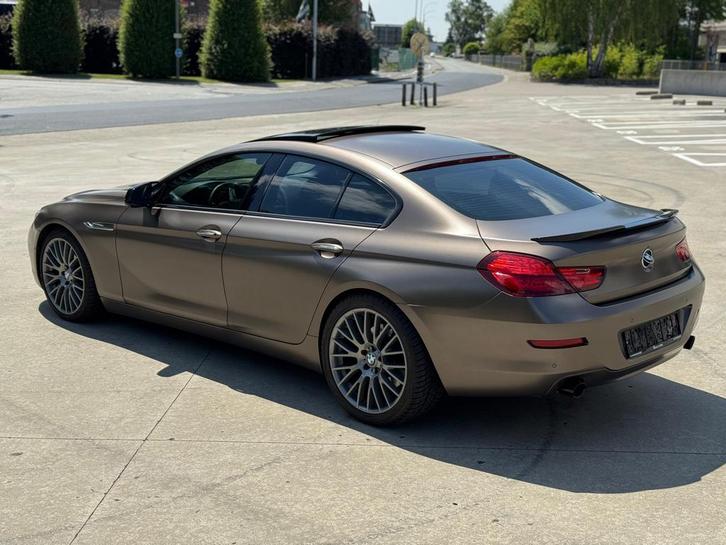 BMW 640D Gran Coupe Bronzz Matt 313pk + ruilen mogelijk, Auto's, BMW, Particulier, 6 Reeks Gran Coupé, 360° camera, ABS, Achteruitrijcamera