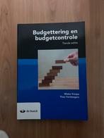Budgettering en budgetcontrole, Boeken, Schoolboeken, Nederlands, Ophalen of Verzenden, Zo goed als nieuw