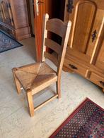 8 houten stoelen, Antiquités & Art, Antiquités | Meubles | Chaises & Canapés, Enlèvement