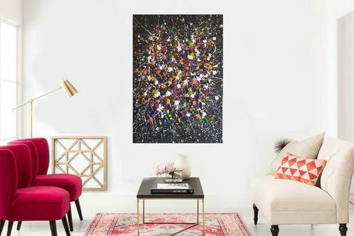 Me dance  around  the  colors, Antiek en Kunst, Kunst | Schilderijen | Abstract, Ophalen