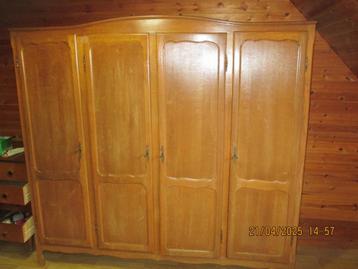 meubles de chambre, Enlèvement, Utilisé, Bois, 150 à 200 cm