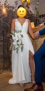 Trouwjurk Linea Raffaelli maat 36/38, Linea raffaelli, Porté, Blanc, Enlèvement