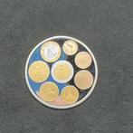 1 oz zilveren 1ste munten eurostaten 2007 Slovenië, Ophalen of Verzenden, Zilver