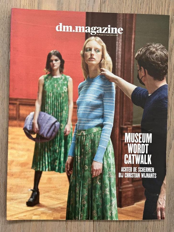 CHRISTIAN WIJNANTS - coverstory DM Magazine * 2021 * NIEUW, Boeken, Tijdschriften en Kranten, Nieuw, Damesbladen, Ophalen of Verzenden
