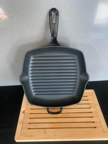 Grillpan in gietijzer Royal (zwaar!) beschikbaar voor biedingen