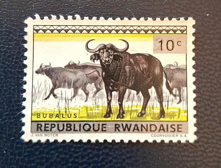 Postzegel Rwanda OBP 52(*), Postzegels en Munten, Postzegels | Afrika, Ophalen of Verzenden