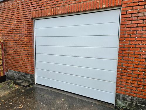 Prachtige Sectionale Poort + Automatisatie  Gedemonteerd, Doe-het-zelf en Bouw, Deuren en Vliegenramen, Gebruikt, Garagedeur, 200 tot 215 cm